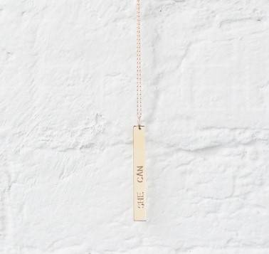 She Can Necklace