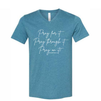 Pray V-Neck T-shirt
